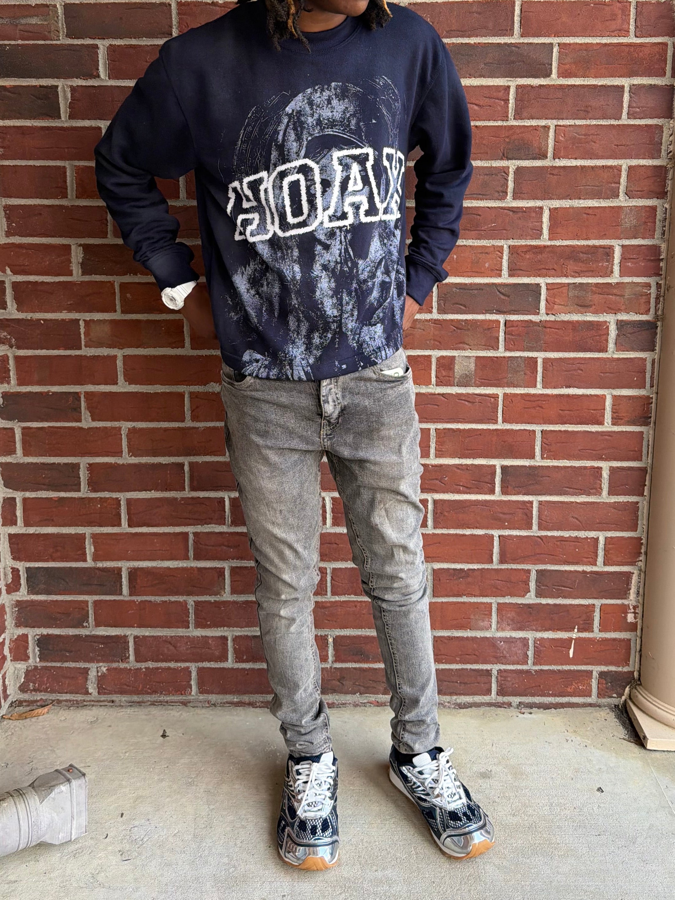 Navy Long Sleeve Shirt