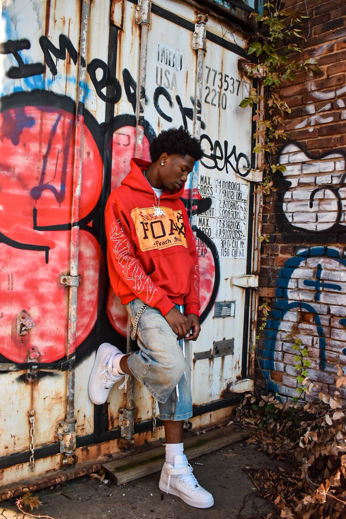 Red Peach State Hoodie