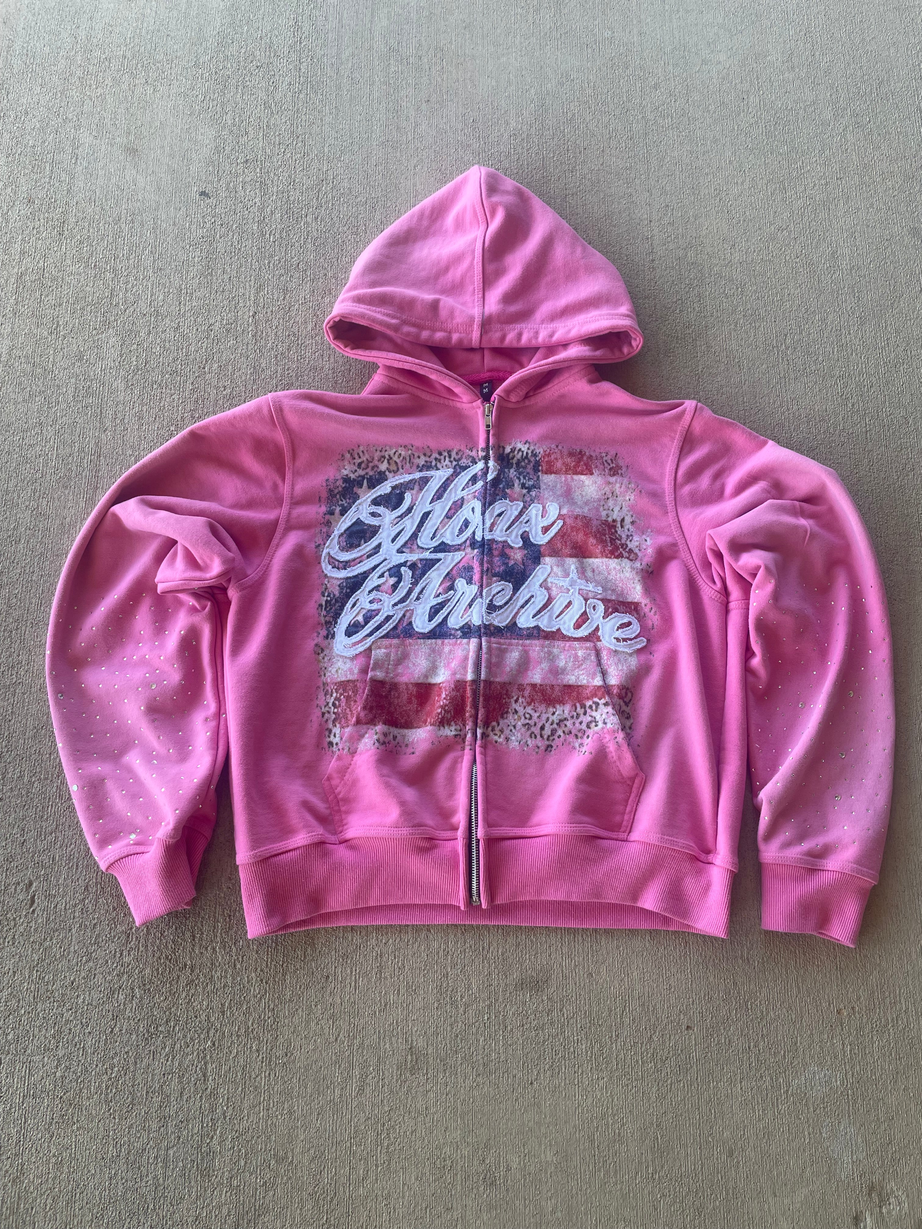 PINK Hoax In America Hoodie