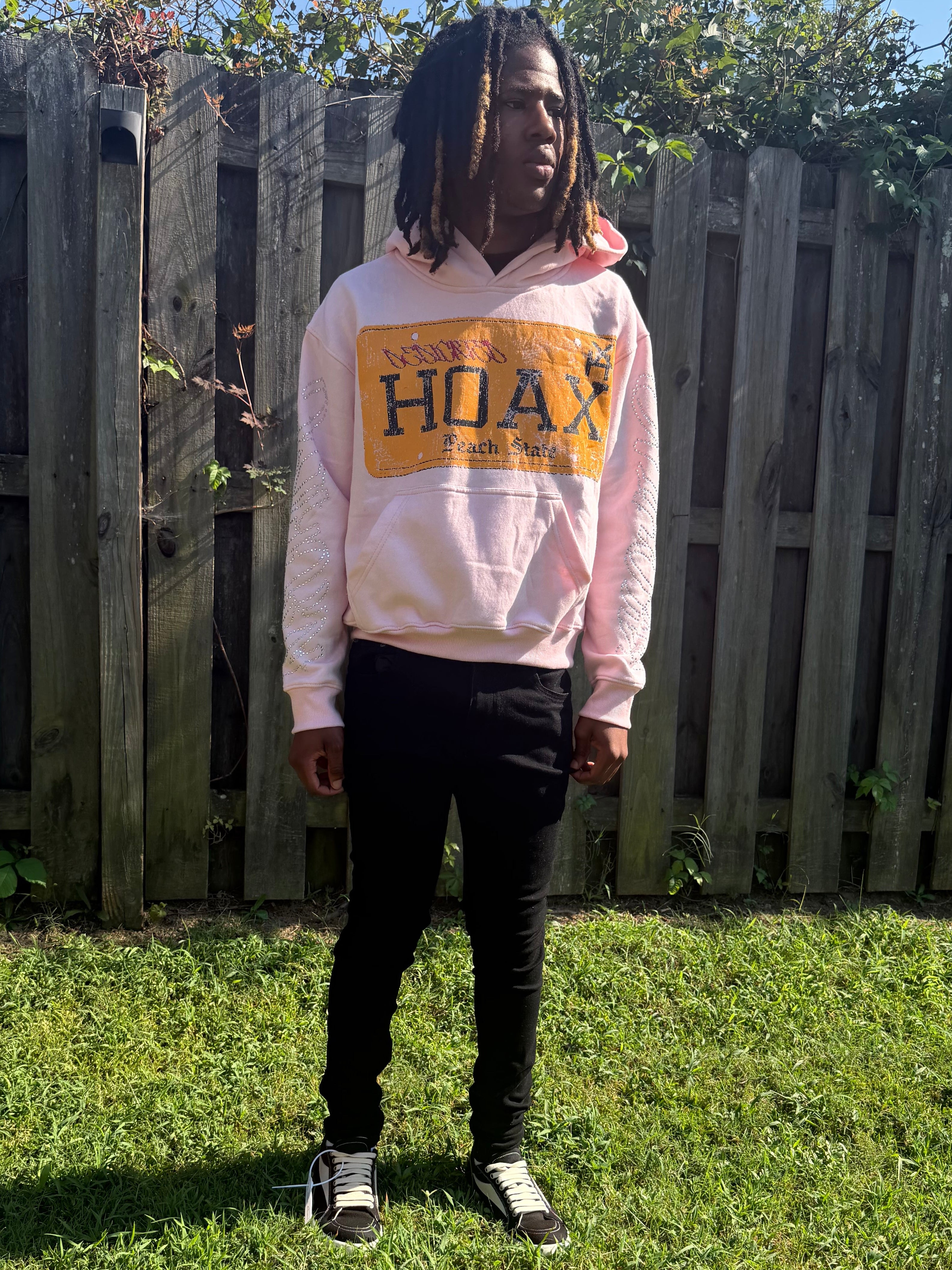 Pink Peach State Hoodie
