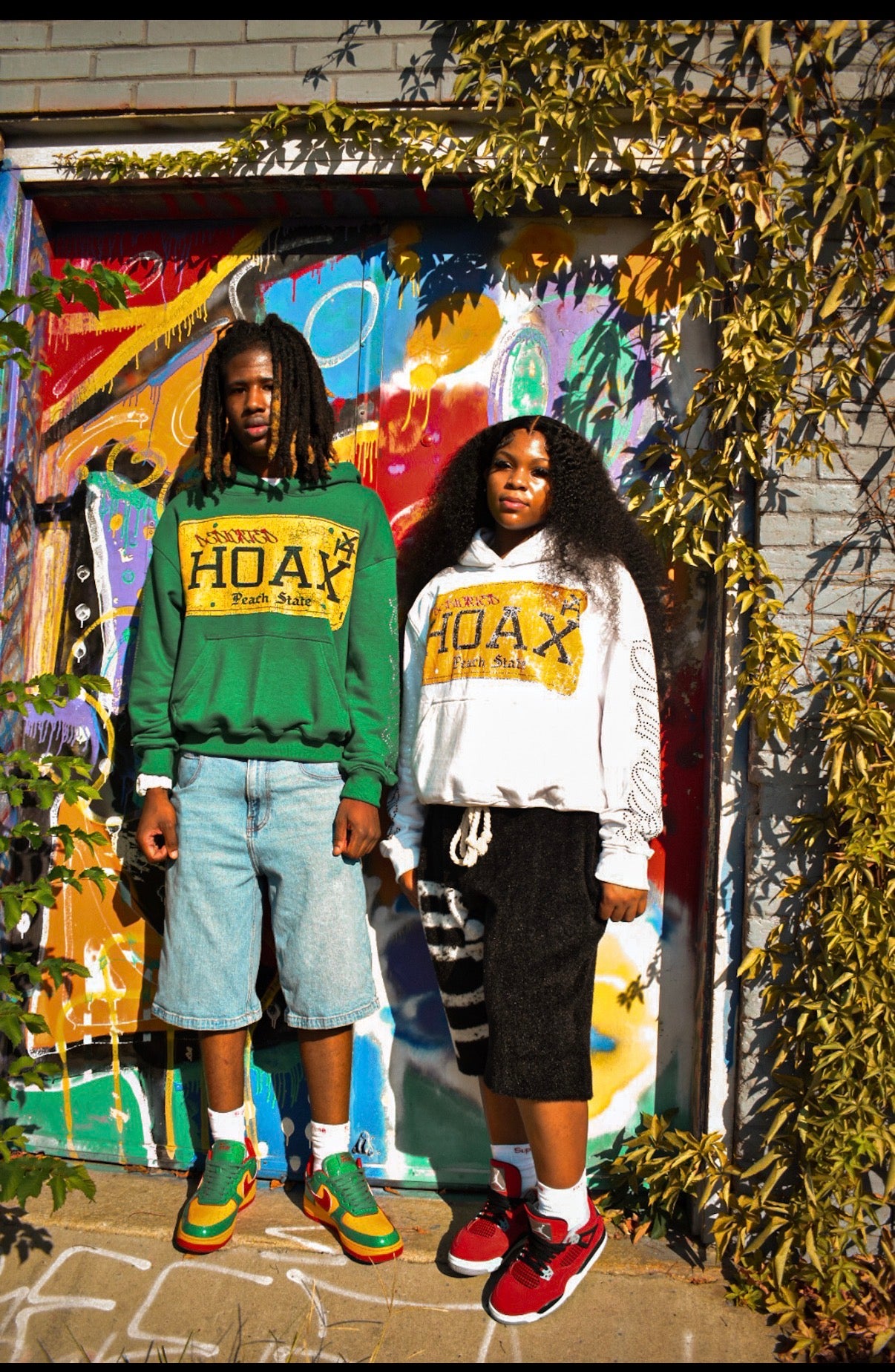Green Peach State Hoodie